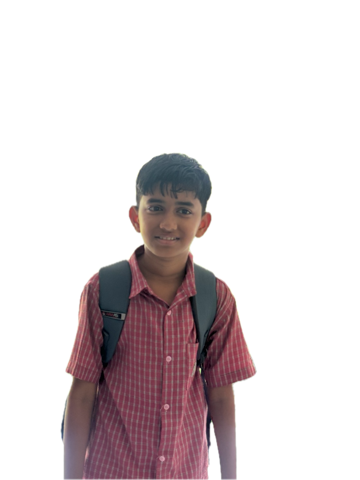 Learning Pod student with backpack — chat on WhatsApp