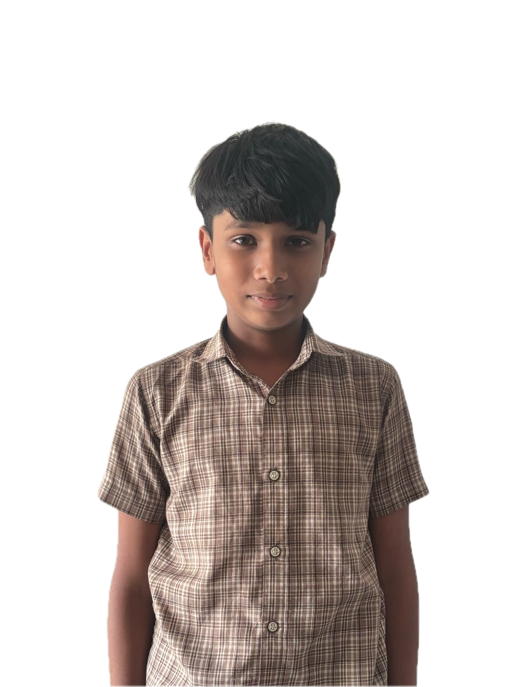 A Learning Pod student — chat on WhatsApp about weekends