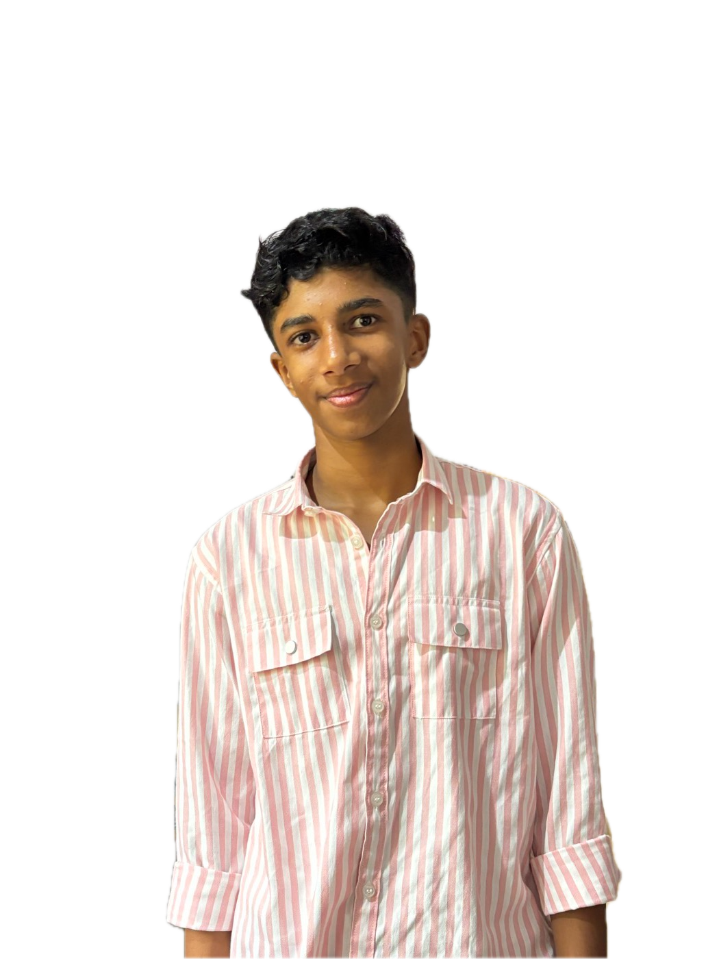 A Learning Pod senior student — chat on WhatsApp about vacation